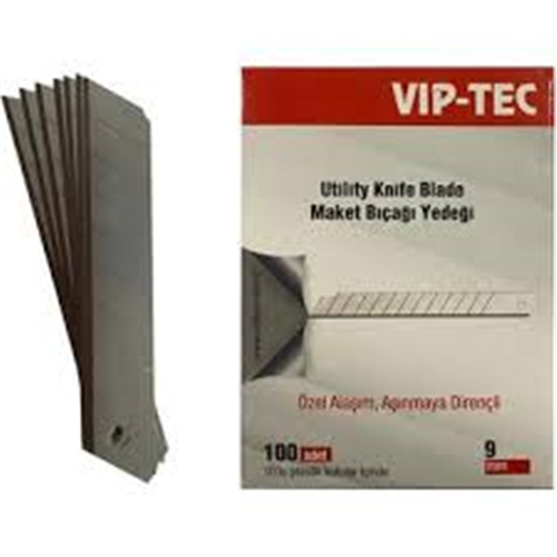 VİPTEC PROFESYONEL MAKET BIÇAĞI YEDEĞİ 10 LU